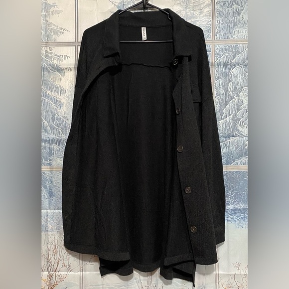 Zenana Button Front Coat Jacket Size 3X - Picture 5 of 5